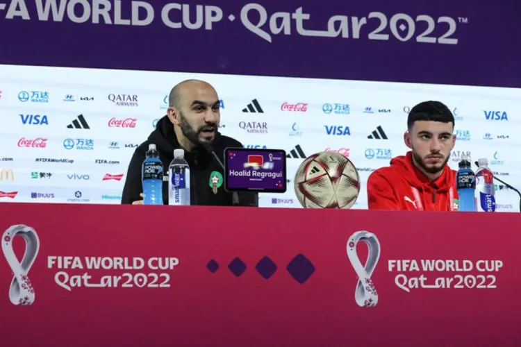 وليد الركراكي : جلالة الملك محمد السادس يقوم بعمل كبير للنهوض بكرة القدم الوطنية وتطويرها