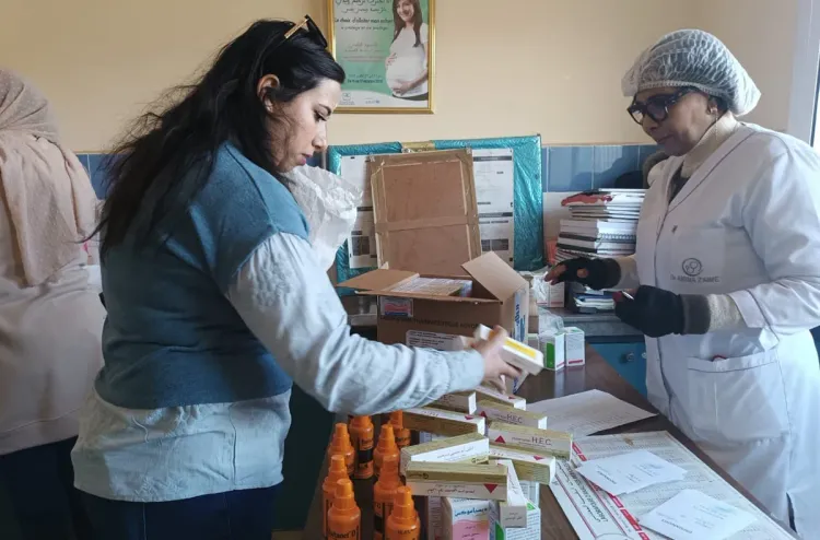 أزيد من 600 مستفيد من خدمات قافلة طبية متعددة التخصصات بجماعة كندر سيدي خيار بإقليم صفرو