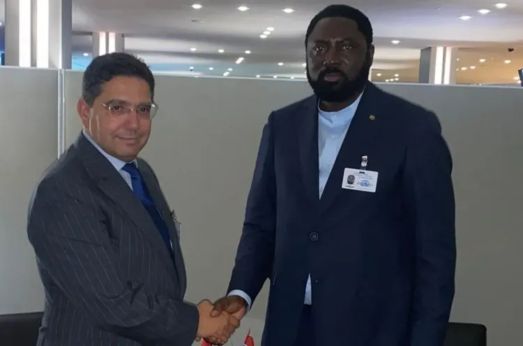 السيد بوريطة يجري مباحثات بنيويورك مع نظيره الغامبي