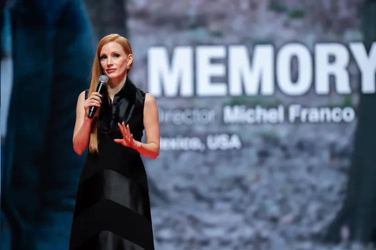 الممثلة الأمريكية جيسيكا شاستين: المهرجان الدولي للفيلم بمراكش رمز للصمود من خلال الفن