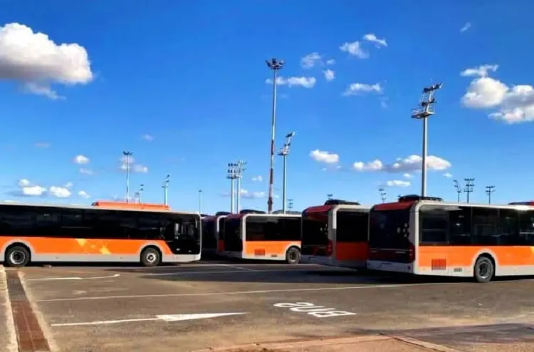 حافلات من الجيل الجديد تعزز أسطول النقل الحضري بمراكش ومحيطها