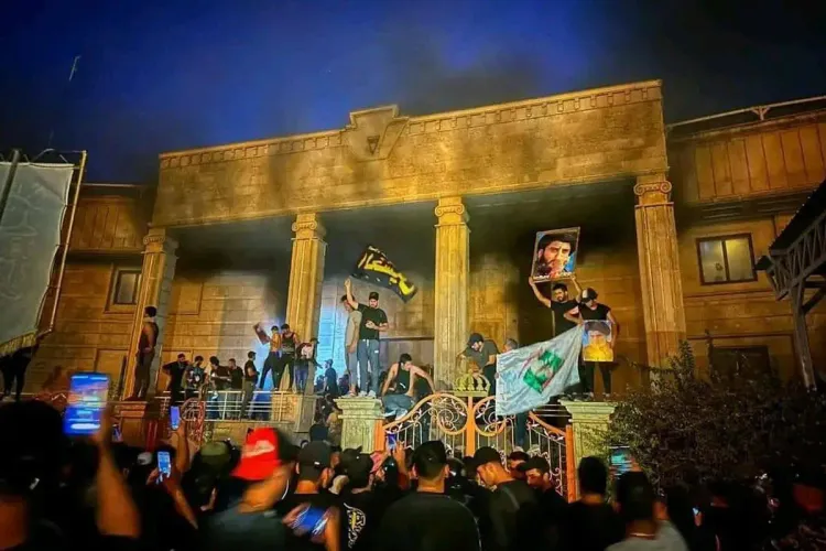 السويد تندد بحرق سفارتها في بغداد وتستدعي القائم بالأعمال العراقي