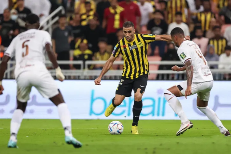 حمد الله يقود فريق الاتحاد السعودي إلى الفوز على فريق الشباب