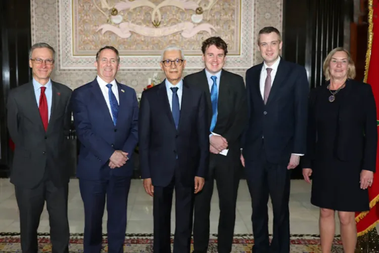 السيد رشيد الطالبي العلمي يستقبل وفدا برلمانيا من بريطانيا