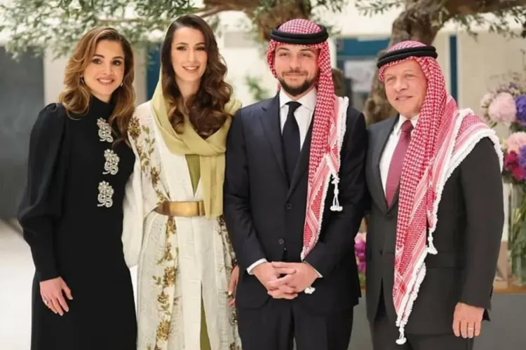 الديوان الملكي الأردني : خطوبة ولي عهد الأمير حسين بن عبد الله من شابة سعودية