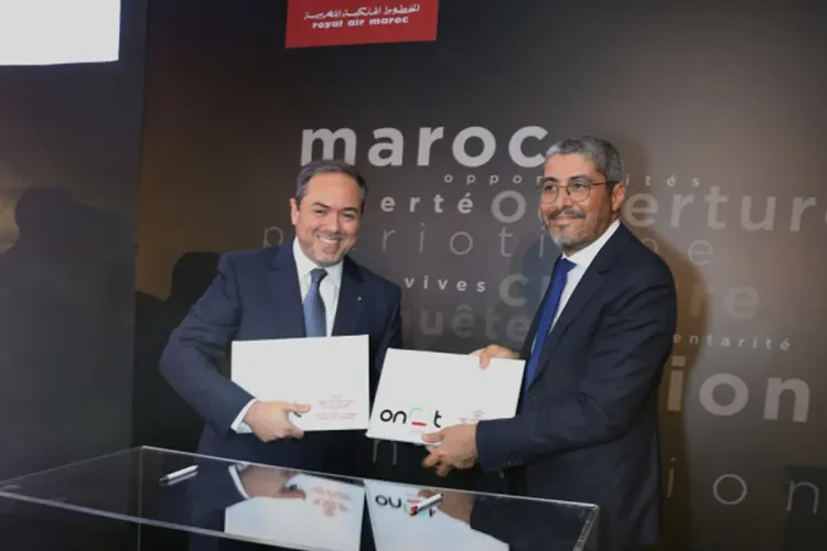 الترويج السياحي محور اتفاقية شراكة بين الخطوط الملكية المغربية والمكتب الوطني للسياحة