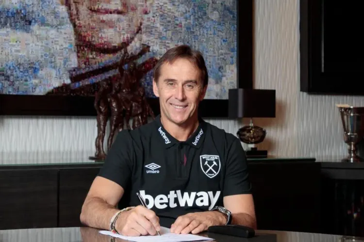 وست هام يتعاقد مع المدرب الإسباني لوبيتيغي
