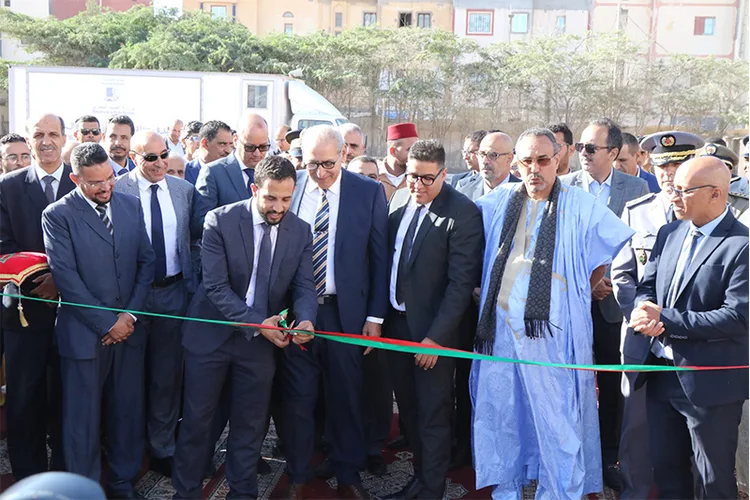 الداخلة: لمين بنعمر يدشن رسميا  مركب السلامة البحرية للتكوين على تقنيات الإنقاذ البحري