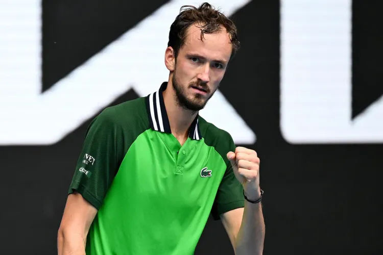 بطولة استراليا المفتوحة لكرة المضرب: مدفيديف يتأهل لنصف النهائي