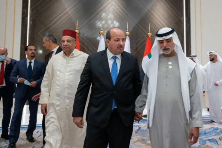 النعم ميارة يتباحث مع وزير التسامح والتعايش الاماراتي بدبي