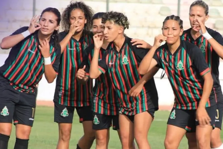 دوري أبطال إفريقيا لكرة القدم للسيدات (تصفيات منطقة شمال إفريقيا): فريق الجيش الملكي يفوز على نادي مسار المصري (3-1)