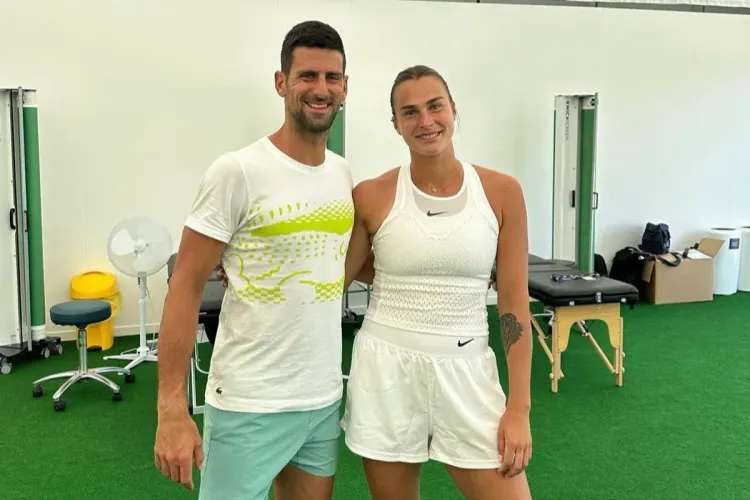 ديوكوفيتش وسابالينكا بطلي العالم في التنس لسنة 2023