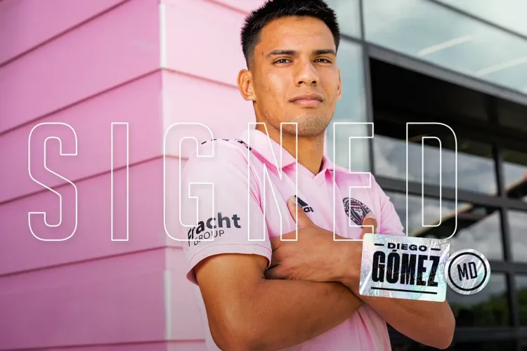 إنتر ميامي يضم الباراغوياني دييغو غوميس