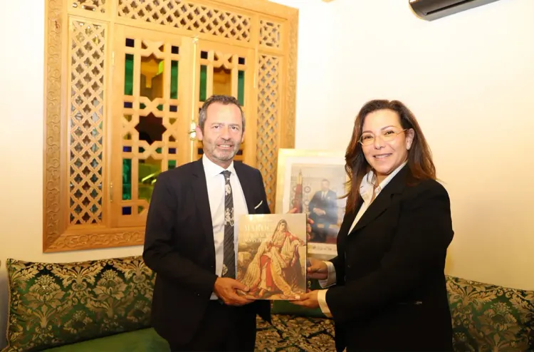 رئيسة لجنة الخارجية بمجلس المستشارين تجري مباحثات مع مدير مكتب اليونيسكو بالمغرب