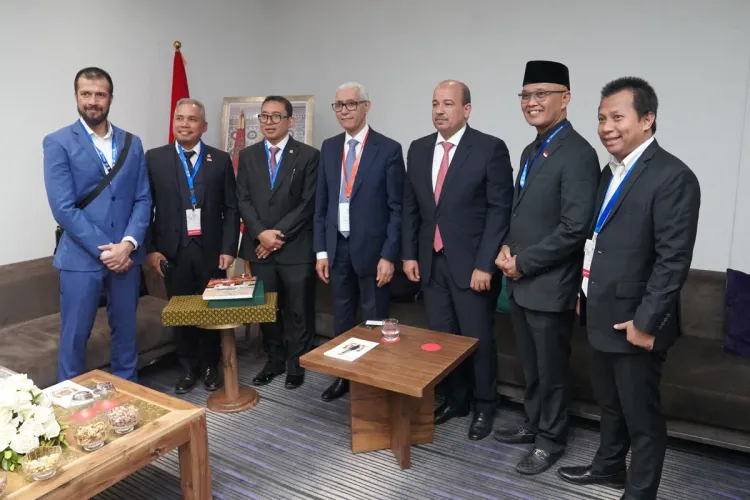 لقاءات مكثفة لرئيسي مجلسي النواب و المستشارين مع رؤساء البرلمانات والوفود المشاركة على هامش مؤتمر الحوار بين الأديان