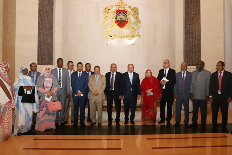 النعم ميارة يتباحث مع رئيس الجمعية الوطنية الموريتانية بالرباط