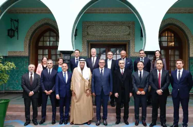 رئيس الحكومة يستقبل ممثلي المستثمرين الوطنيين والدوليين الذين تم انتقاؤهم في إطار "عرض المغرب" في مجال الهيدروجين الأخضر