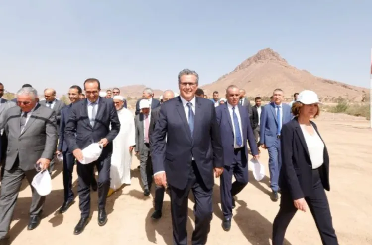 رئيس الحكومة يتفقد بزاكورة عدة مشاريع اجتماعية واقتصادية وفلاحية