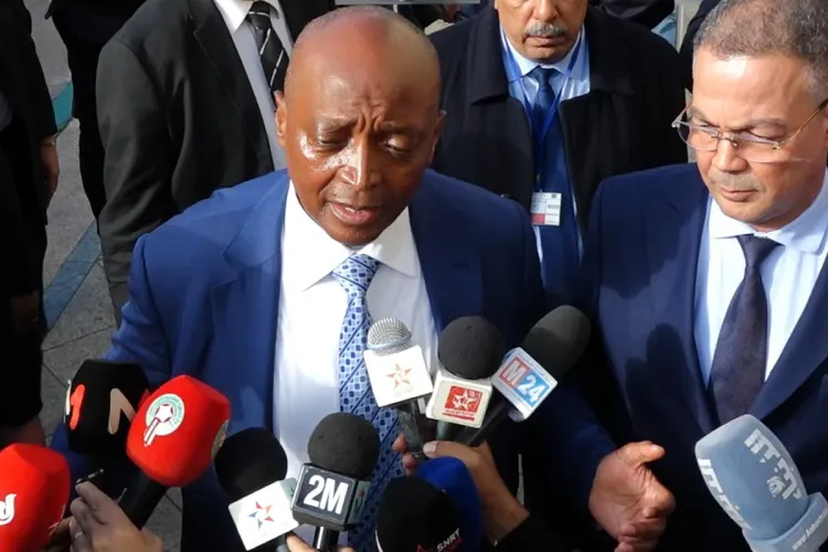 الشان 2023.. رئيس الCAF يعتبر غياب المغرب أمرا محزنا