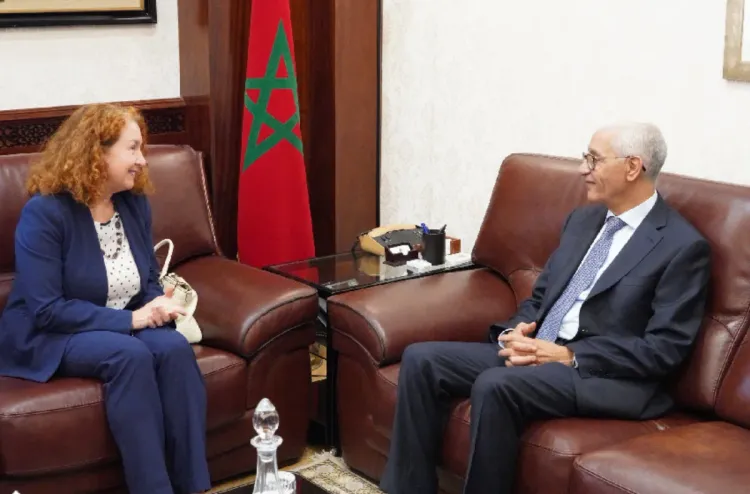 رئيس مجلس النواب يتباحث مع الممثلة المقيمة لبرنامج الأمم المتحدة الإنمائي بالمغرب