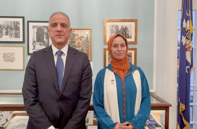 المفوضية الأمريكية بطنجة تحتفي بـ "المرأة الشجاعة" رابحة الحيمر