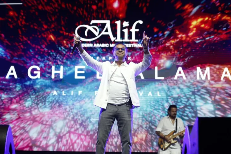 مهرجان أليف للموسيقى العربية: راغب علامة يضيء سماء منصة أنفا بارك بالدار البيضاء في حفل الافتتاح