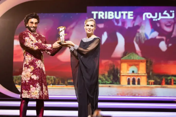 المهرجان الدولي للفيلم بمراكش 2022 : تكريم نجم بوليود رانفير سينغ