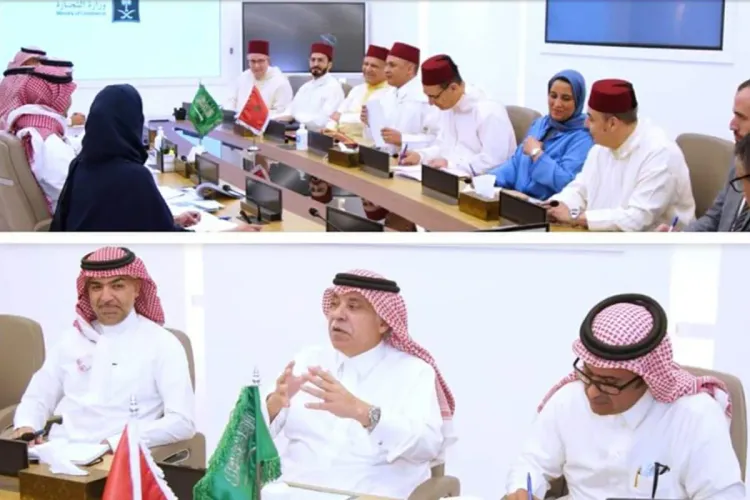 السيد رياض مزور يتباحث مع نظيره السعودي بجدة