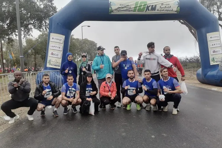 طنجة تستضيف الدورة الثانية من سباق الغابة الدبلوماسية 10 كلم