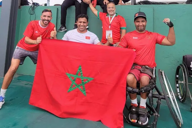 الألعاب البارالمبية الإفريقية: لاعبا كرة المضرب المغربيان حيمام وبوقرطاشة يحققان الفوز