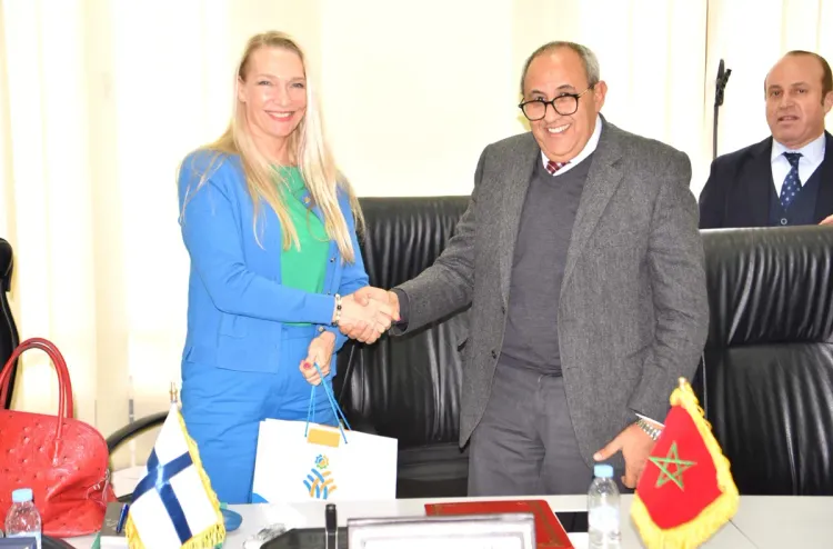 وفد فنلندي يبحث آفاق التعاون في مجالي الماء الشروب والتطهير السائل مع جهة مراكش آسفي