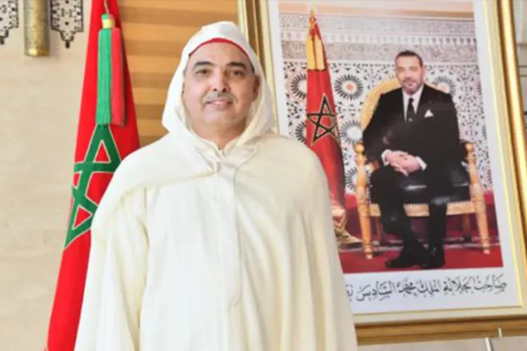 عبد الرحيم مزيان يقدم أوراق اعتماده لوزير الخارجية الفلسطيني