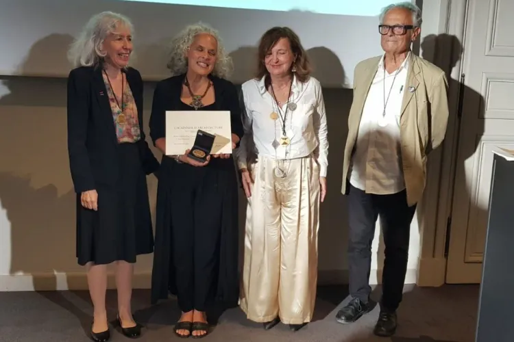 المهندسة المعمارية وعالمة الأنثروبولوجيا سليمة الناجي تتوج بالميدالية الذهبية الكبرى للأكاديمية الفرنسية للهندسة المعمارية