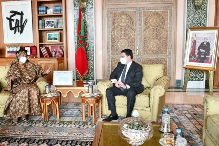 ناصر بوريطة يستقبل وزيرة الشؤون الخارجية السنغالية