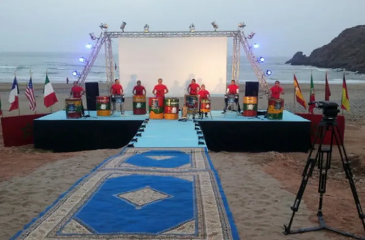 سيدي إفني: افتتاح الدورة ال12 للمهرجان الدولي للسينما والبحر بمير اللفت