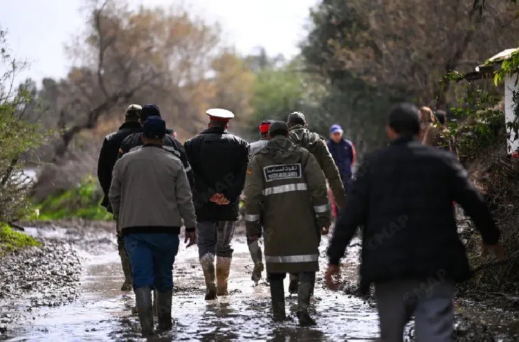 سيدي قاسم.. تدابير وقائية بدوار آيت داود تحسبا لارتفاع منسوب مياه واد سبو