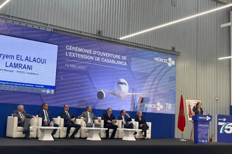 شركة هيكسل لصناعة هياكل الطائرات تدشن توسعة مصنعها بالدار البيضاء