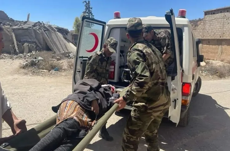 زلزال الحوز: فرق الإنقاذ بإقليم شيشاوة تسابق الزمن لإنقاذ الضحايا والتكفل بالمصابين