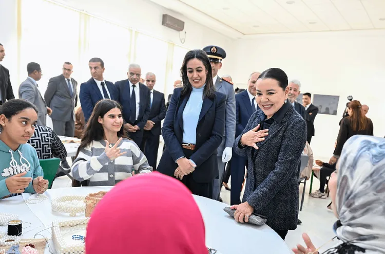 صاحبة السمو الملكي الأميرة للا أسماء تدشن مركز " الأميرة للا أسماء " بمكناس، قطب جهوي للتميز من أجل تكفل شامل بالأطفال الصم وضعاف السمع