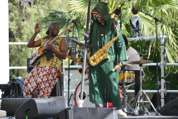 مهرجان الموسيقى العالمية العريقة بفاس: إبداع "الشفاء" الهايتي يتألق في حديقة جنان السبيل