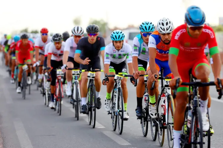 الدورة ال33 لطواف المغرب للدراجات تعرف مشاركة 20 منتخبا وفريقا