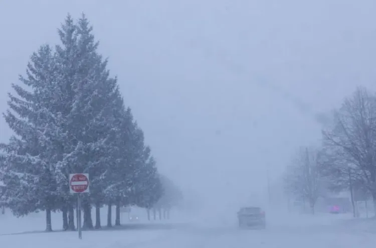 عاصفة ثلجية قوية تشل جنوب الولايات المتحدة