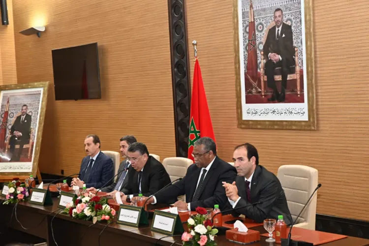 السيد عبد اللطيف وهبي يشرف على تنصيب عبد الرحيم مياد كاتبا عاما لوزارة العدل