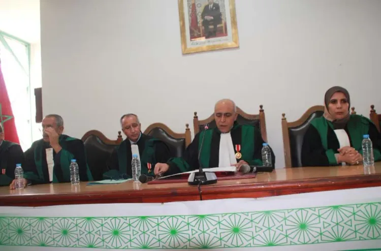 تنصيب الرئيس الأول لمحكمة الاستئناف الإدارية بمراكش