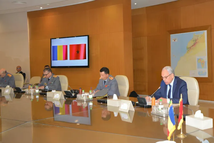 عبد اللطيف لوديي يستقبل وزير الدفاع الوطني الروماني