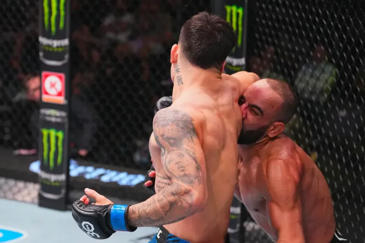 عثمان أبو زعيتر ينهزم بالضربة القاضية أمام الأرجنتيني باردو في بطولة UFC