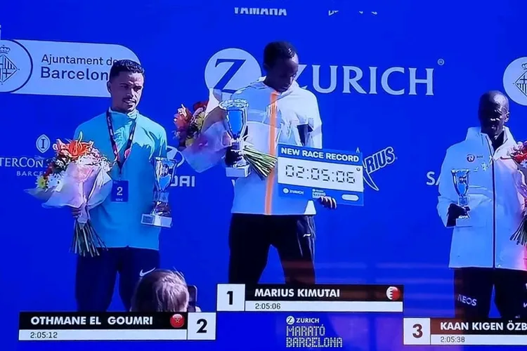 ماراطون برشلونة 2023: المغربي عثمان الكومري ثانيا