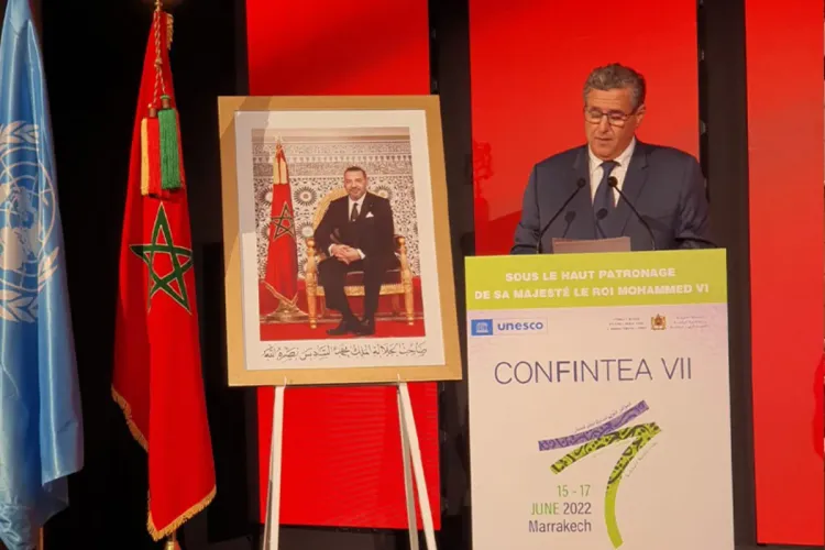 المؤتمر الدولي السابع لتعليم الكبار 2022 : السيد عزيز أخنوش يفتتح أشغال المؤتمر بمراكش