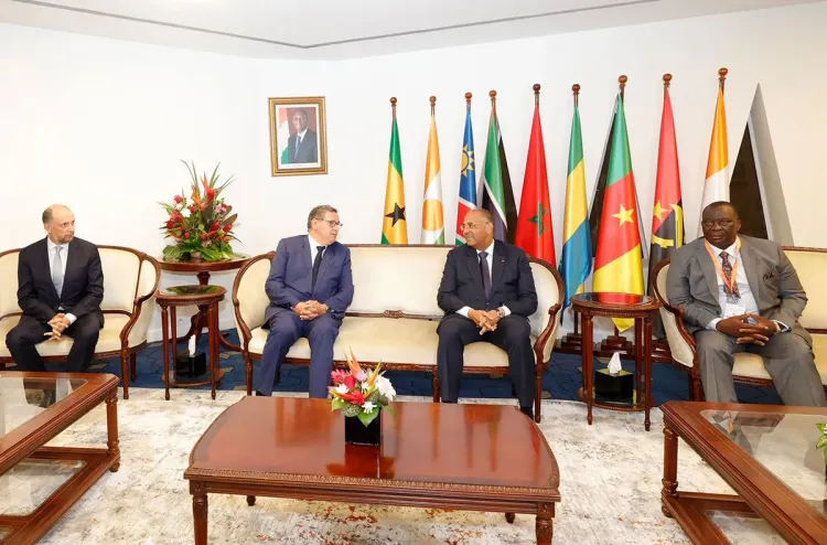 لقاء ثنائي يجمع السيد عزيز أخنوش والوزير الأول للكوت ديفوار