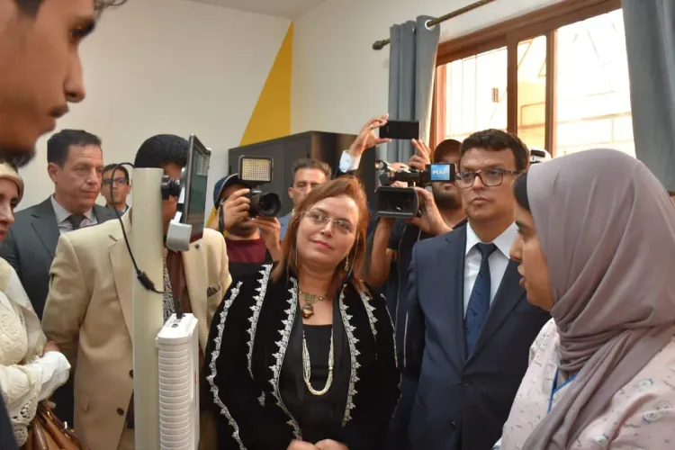 وزيرة التضامن تزور مشاريع ذات طابع اجتماعي بإقليم الرحامنة